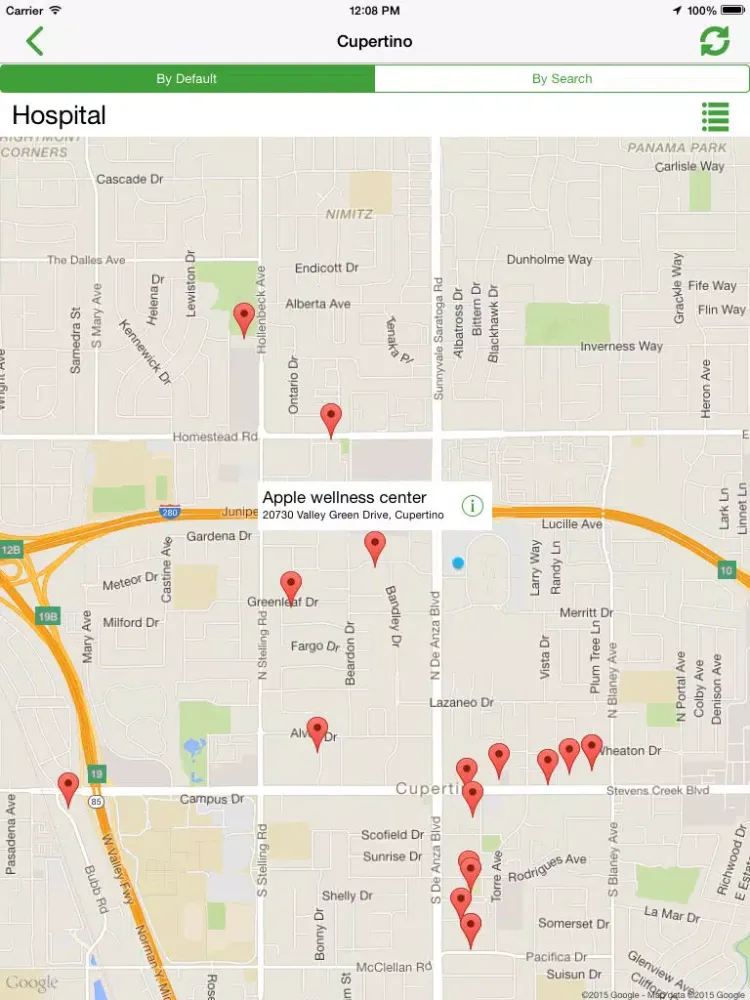 Tangkapan skrin NearMe Places - Around Me Places iPad 