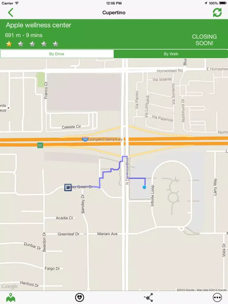 Tangkapan skrin NearMe Places - Around Me Places iPad 