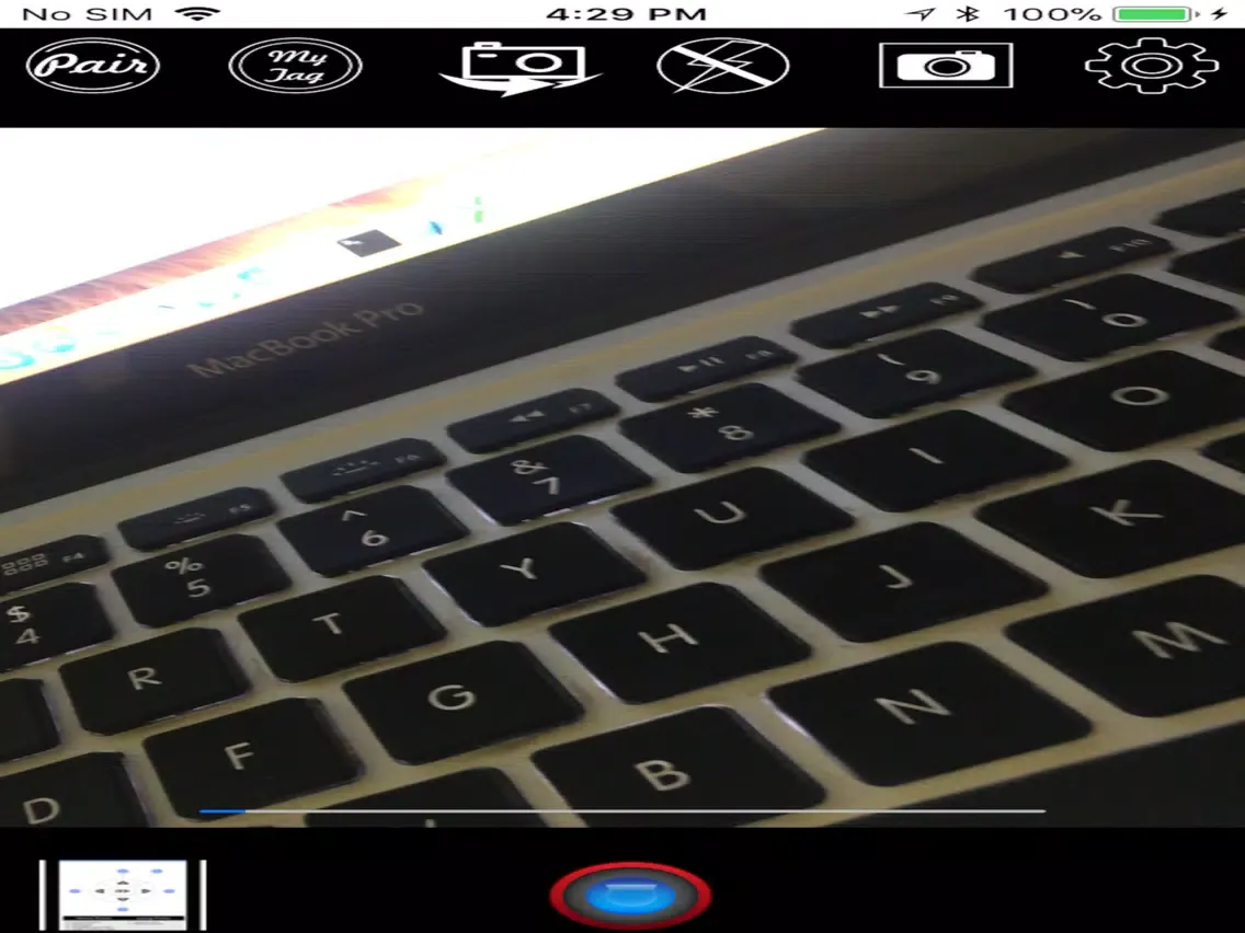 Скриншоты laTagZcamera iPad 