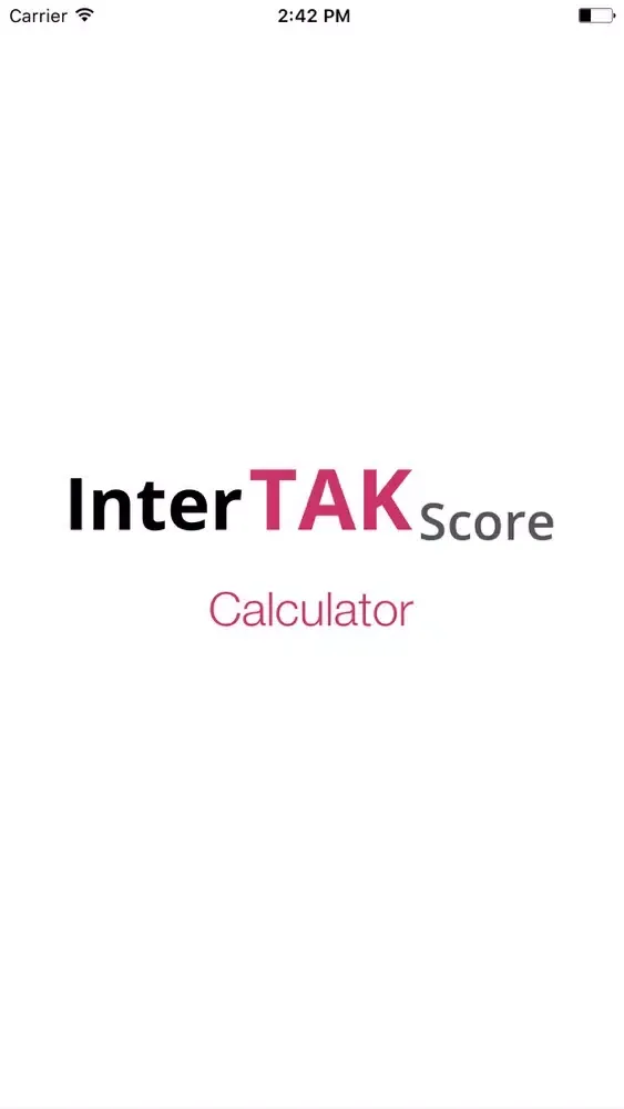 تصاویر InterTAK Diagnostic Score Calculator