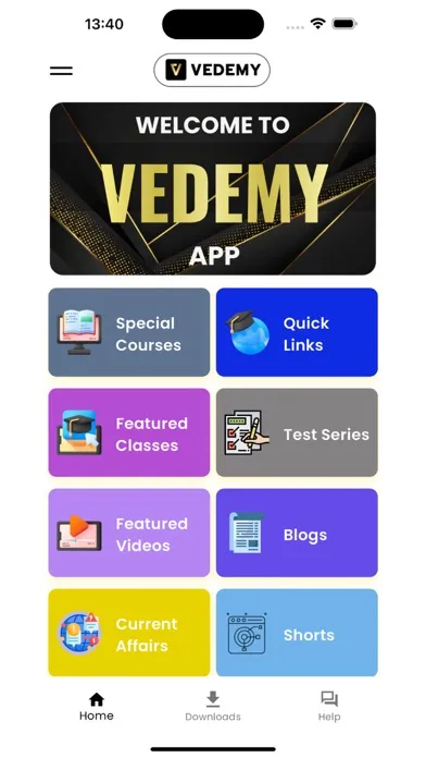 ภาพหน้าจอของ VEDEMY