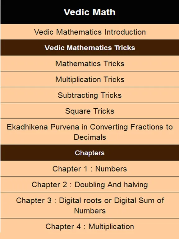 Best Vedic math iPad  스크린샷