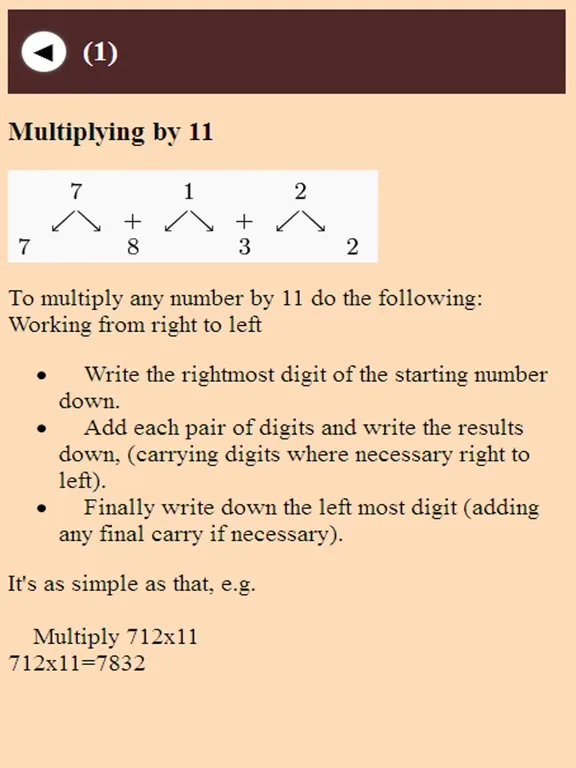 Best Vedic math iPad  스크린샷
