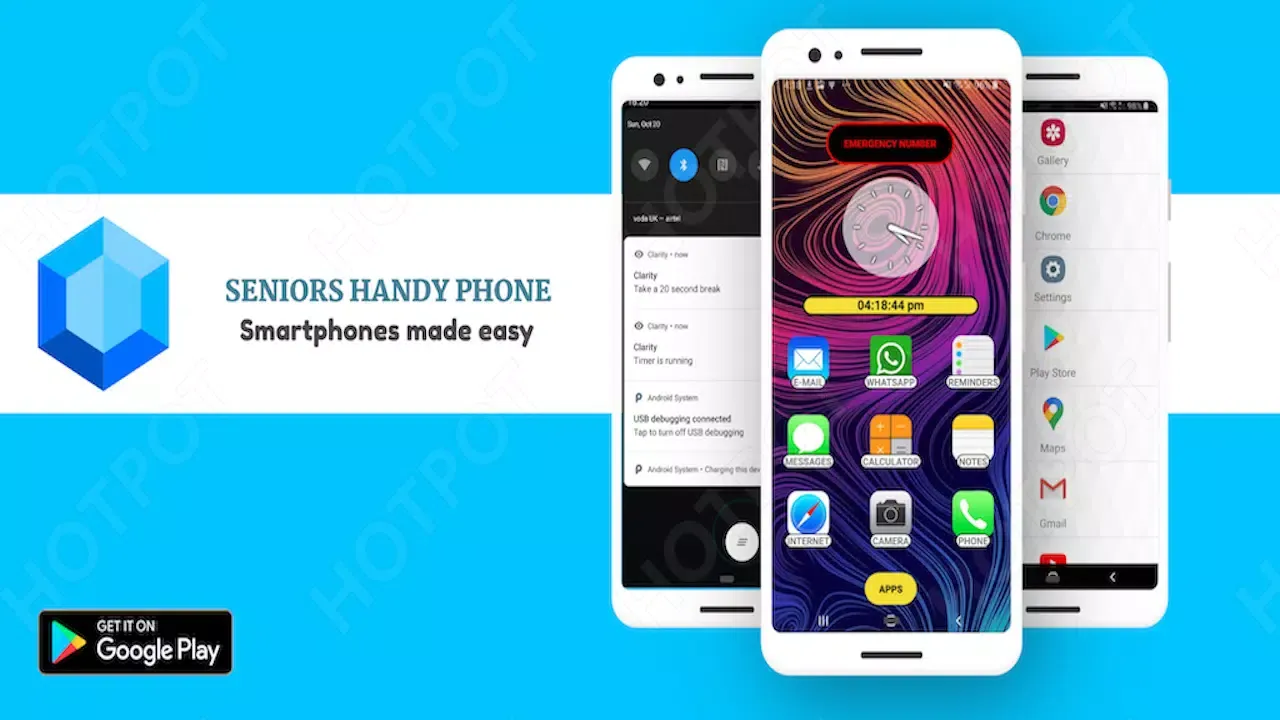 Скриншоты Seniors Handy Phone