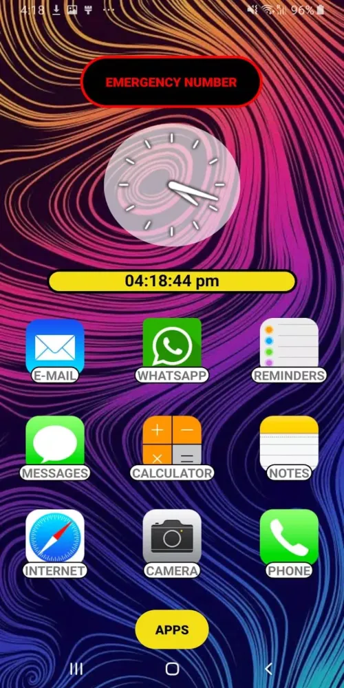 Скриншоты Seniors Handy Phone