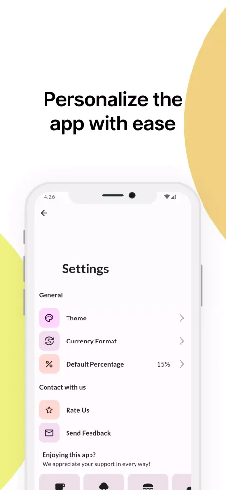 Ảnh chụp màn hình của Tip Calculator