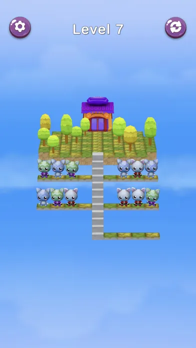 Cat Sort 3D- Sort the Cats Screenshots