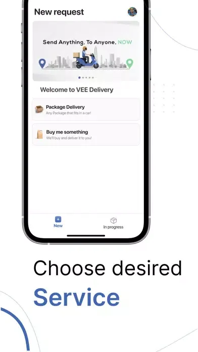 VEE Delivery Now سکرین شاٹس