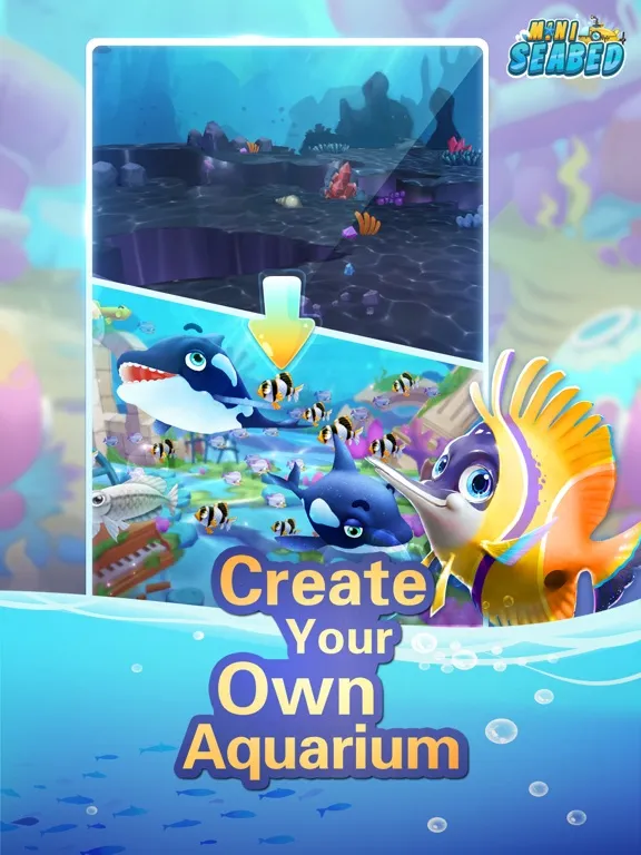تصاویر Mini Seabed - 3D Idle Game iPad 