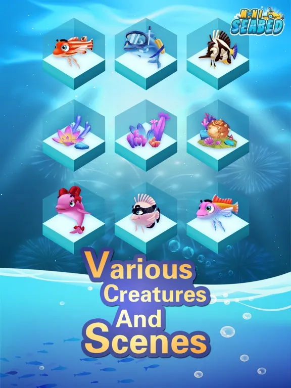 تصاویر Mini Seabed - 3D Idle Game iPad 