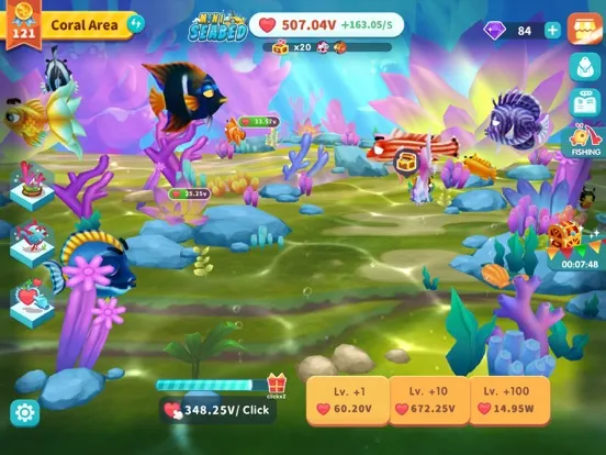 تصاویر Mini Seabed - 3D Idle Game iPad 