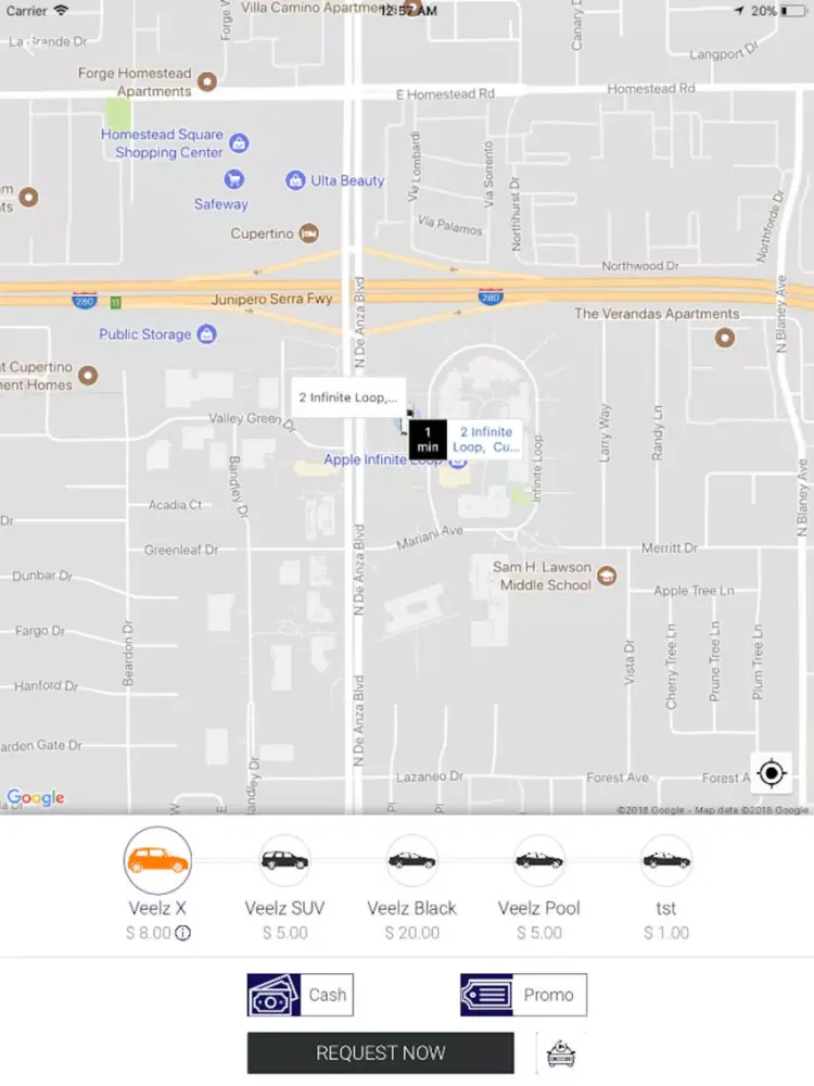 تصاویر Veelz - Ride Sharing Redefined iPad 