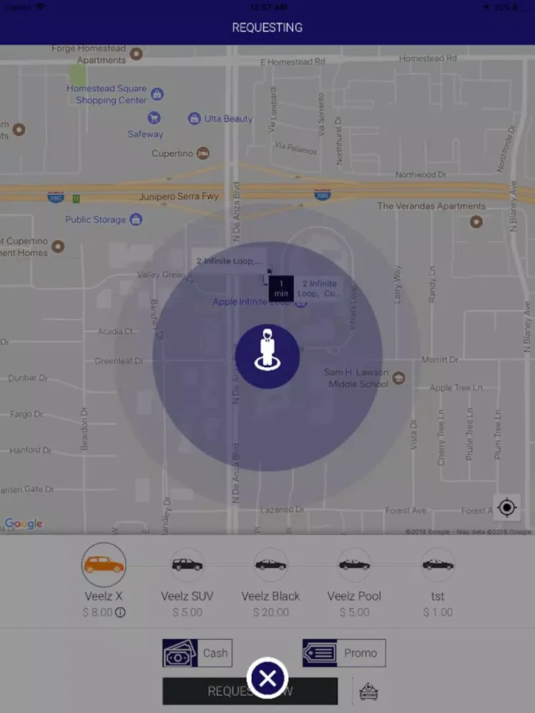 تصاویر Veelz - Ride Sharing Redefined iPad 