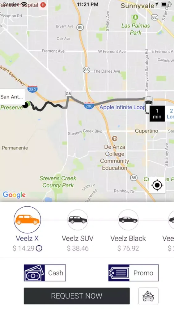 تصاویر Veelz - Ride Sharing Redefined