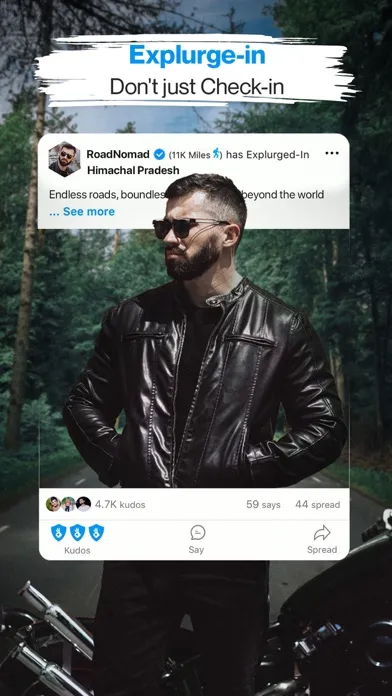 ภาพหน้าจอของ Explurger: Get Out Get Social