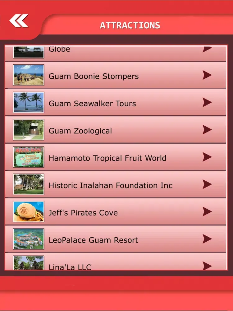 Guam Island Tourism - Guide iPad 應用截圖