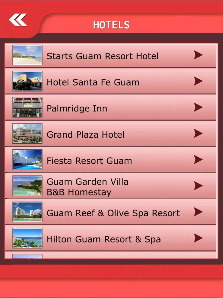 Guam Island Tourism - Guide iPad 應用截圖