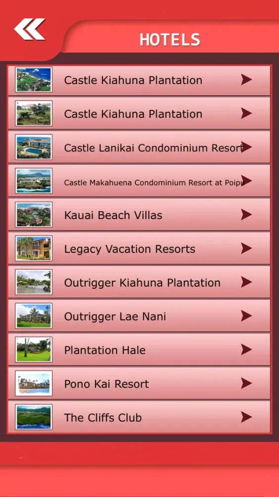 Kauai Island Tourism Guide应用截图