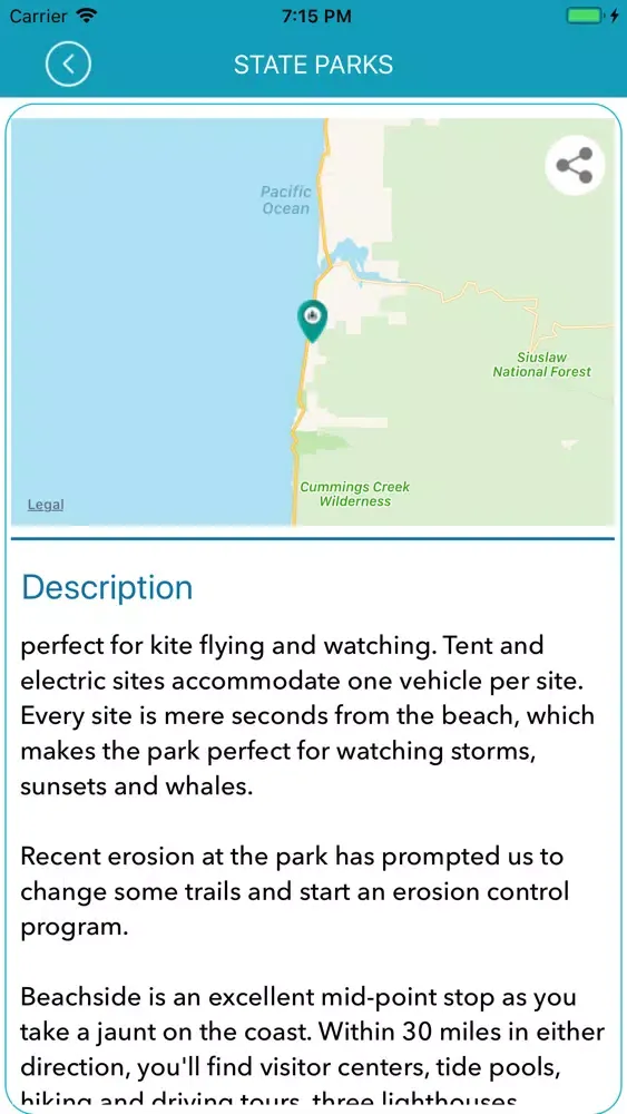 Oregon State Park স্ক্রিনশট