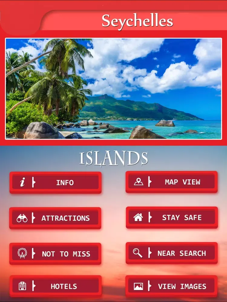 Screenshot di Seychelles Island TourismGuide iPad 