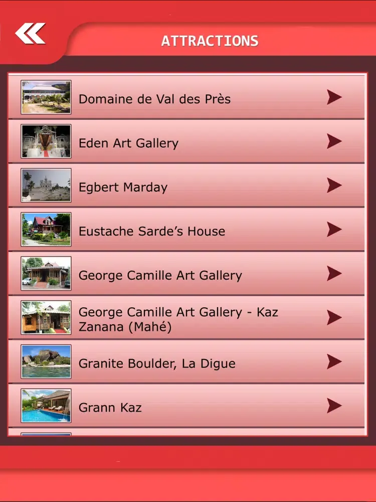 Screenshot di Seychelles Island TourismGuide iPad 