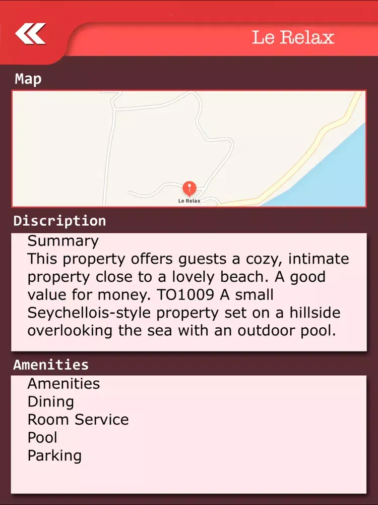 Screenshot di Seychelles Island TourismGuide iPad 