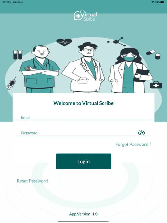 Virtual Scribe Services iPad  स्क्रीनशॉट
