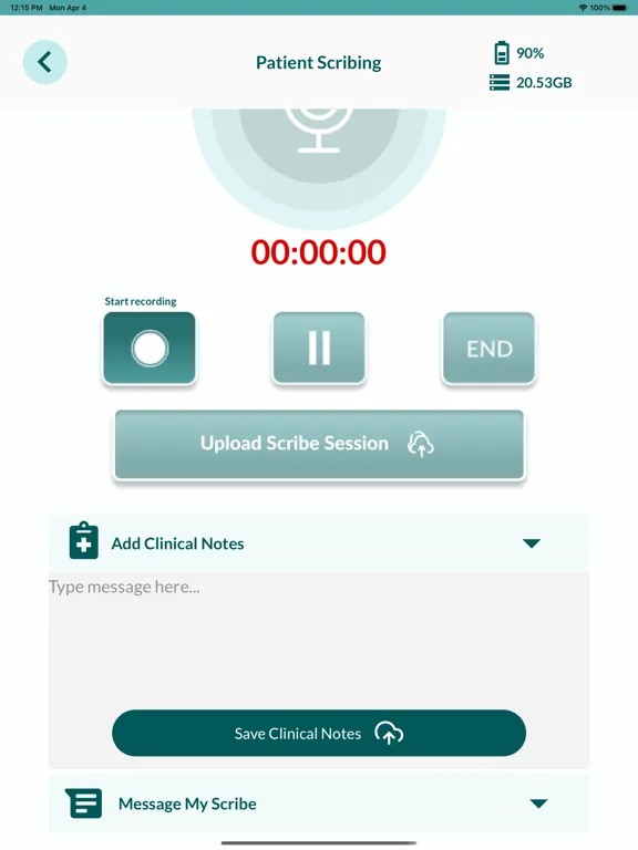 Virtual Scribe Services iPad  स्क्रीनशॉट