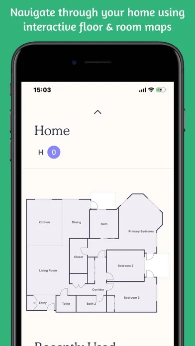 Veev, Digital Home スクリーンショット