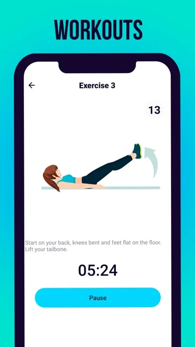 Capturas de pantalla de Butt And Legs Workout Fitness