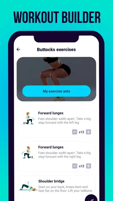 Capturas de pantalla de Butt And Legs Workout Fitness
