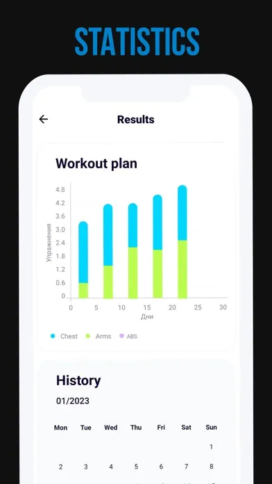 Workout For Men at Home Coach Ekran Görüntüleri