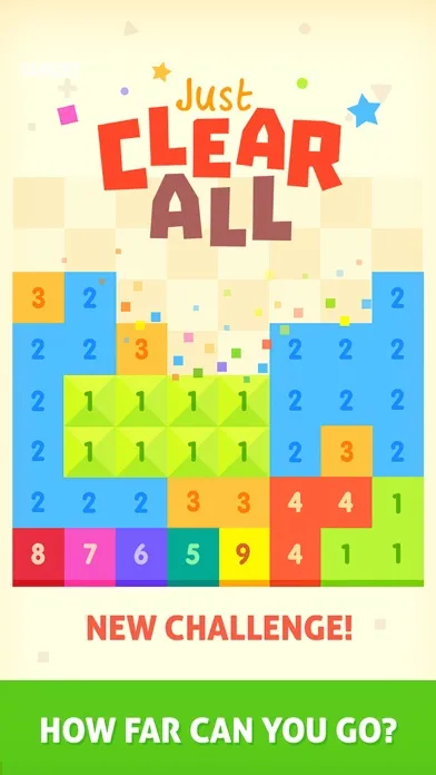 Screenshot di Just Clear All - popping numbers puzzle game