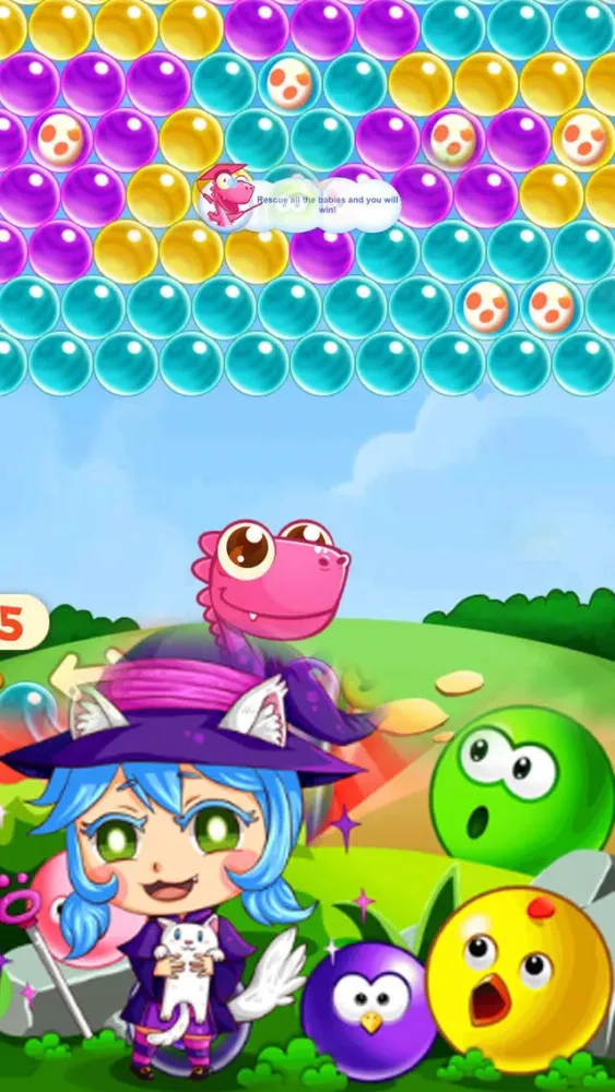Tangkapan skrin Marble Shooter Pop