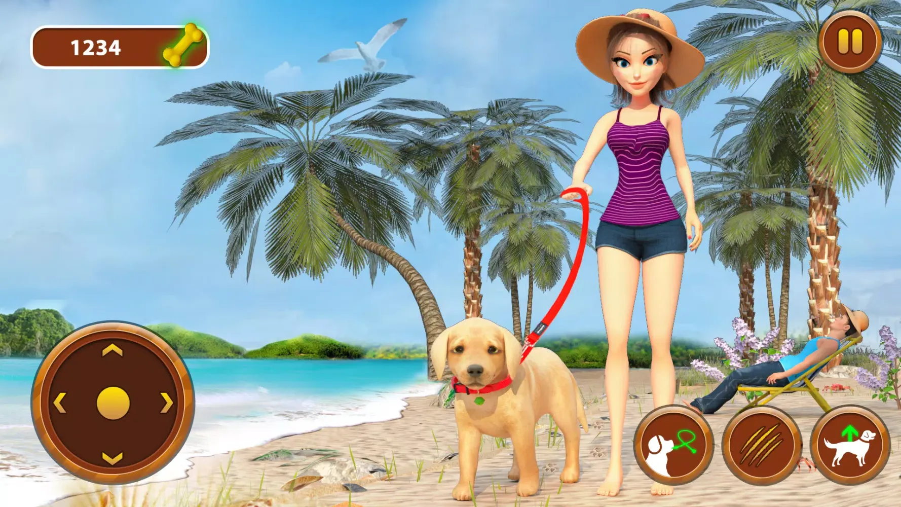 Dog Simulator Pet Dog Games 3D Screenshots