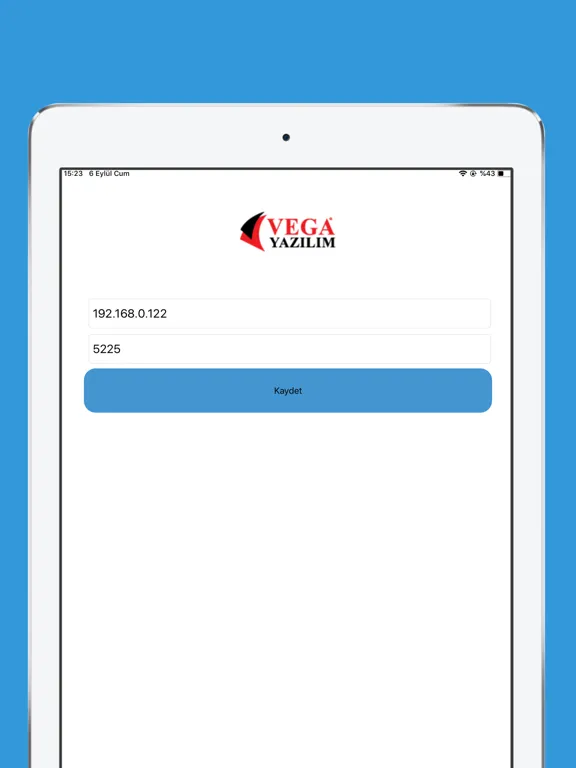 VegaOrderPool iPad  سکرین شاٹس