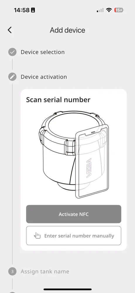 Screenshot di VEGA Inventory System