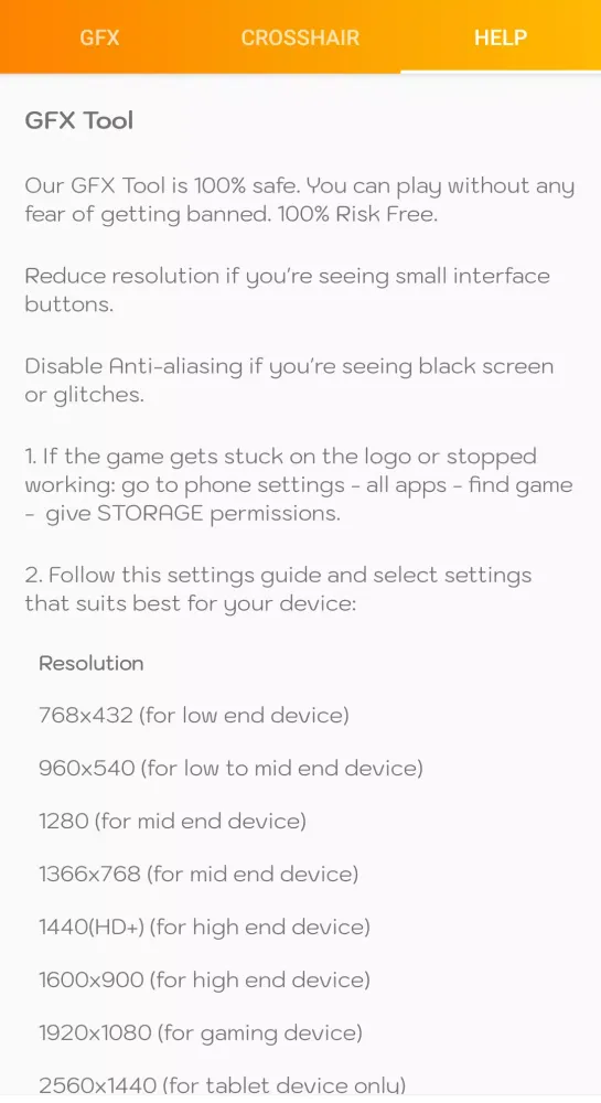 GFX Tools Pro Screenshots