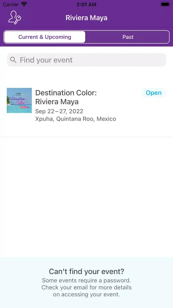 Capturas de tela do Destination Color Riviera Maya