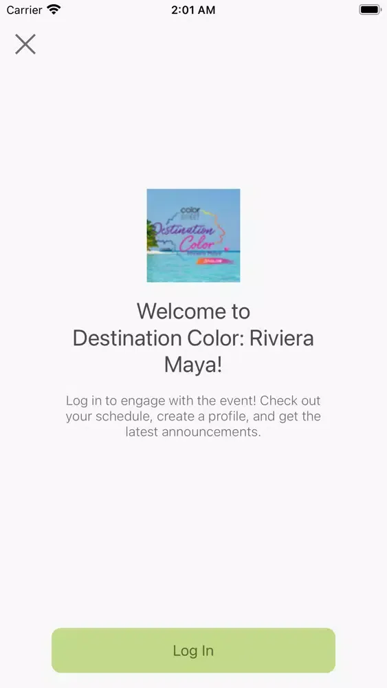 Capturas de tela do Destination Color Riviera Maya