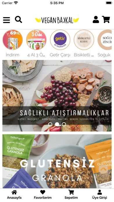 Vegan Bakkal Screenshots