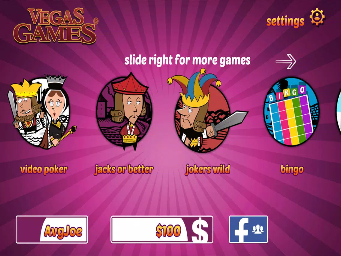 Скриншоты Vegas Games Singleplayer iPad 