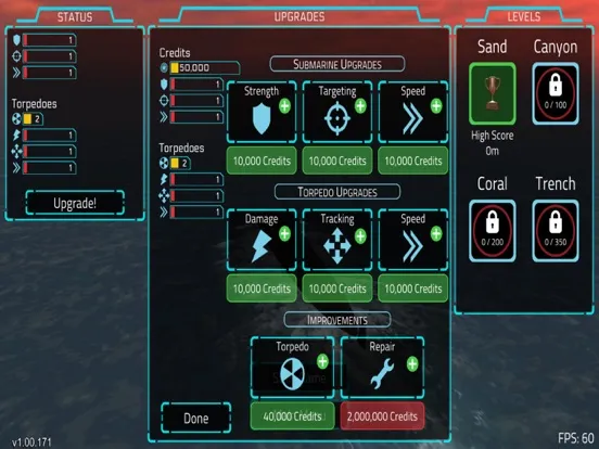 Submarine Skill Slotz iPad  Screenshots