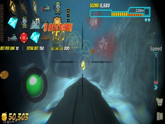 Submarine Skill Slotz iPad  Screenshots