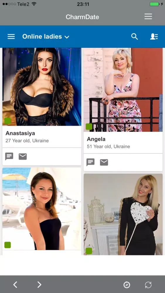 Скриншоты iDate U