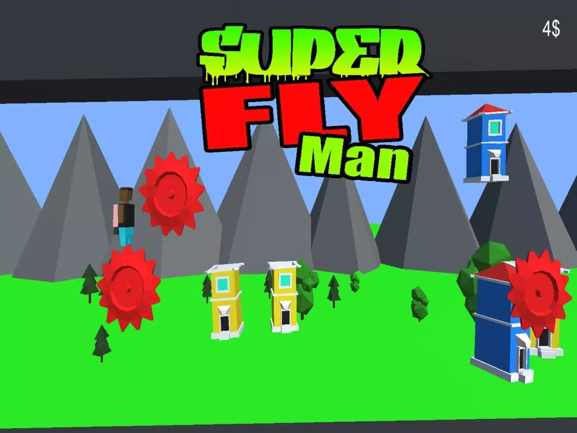 Tangkapan skrin Super flyman iPad 