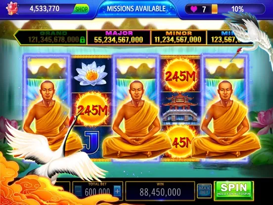 Tangkapan skrin Thunder of Pyramid Slots iPad 