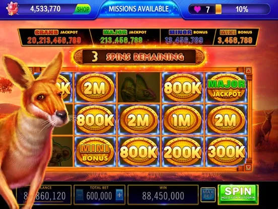 Tangkapan skrin Thunder of Pyramid Slots iPad 
