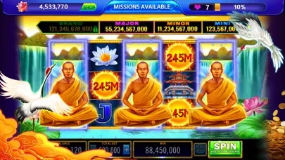 Tangkapan skrin Thunder of Pyramid Slots