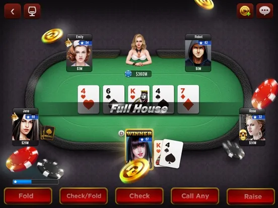 Spark Poker: Live Texas Holdem iPad  Screenshots